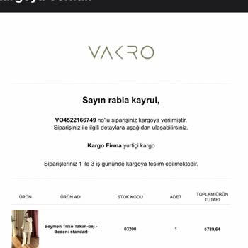 Siparişim Nerede? İletişim Kurulamıyor!