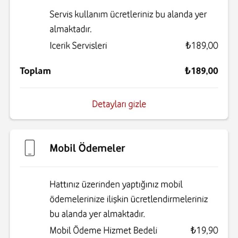Haberim Dışında Yapılan Mobil Ödeme Şoku