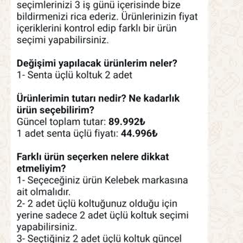 Kelebek Mobilya'da Mağduriyet Ve İmalat Hatası