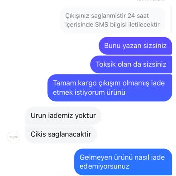 Kaban Siparişi Ve İade Sürecinde Yaşanan Sorunlar