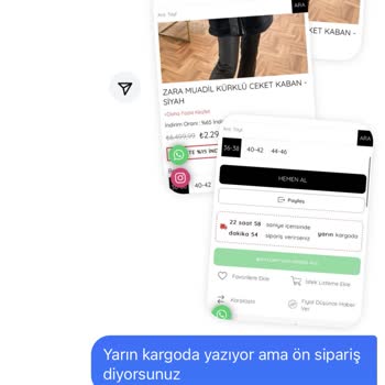 Kaban Siparişi Ve İade Sürecinde Yaşanan Sorunlar