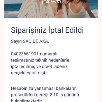Kampanya İptali Ve Beden Seçimi Sorunu