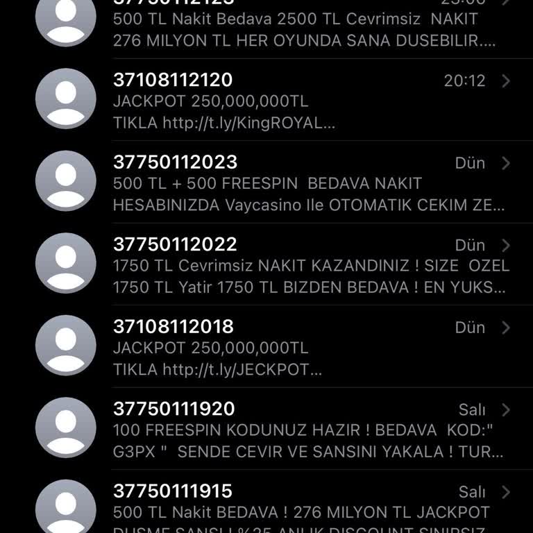 Rahatsız Edici Mesajlar İçin Acil Çözüm Talebi