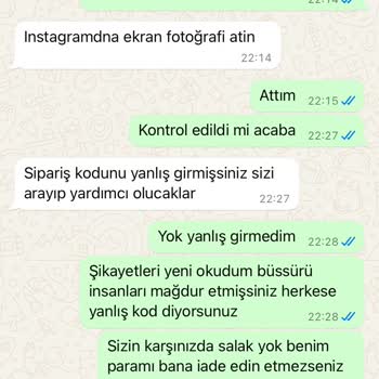 Yanıltıcı Sipariş Süreci Ve Engellenme