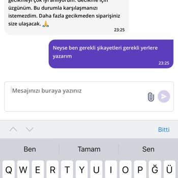 Geç Teslimat Sorunu Ve Müşteri Memnuniyetsizliği
