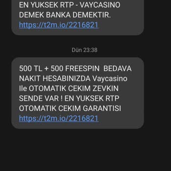Vaycasino İzinsiz Mesaj Yağmuruna Dur Deyin!