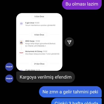 Stepup.co'dan Sipariş Ettiğim Ürün 1.5 Aydır Teslim Edilmedi