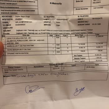 Kelebek Koltukta Çökme Ve Geç Gelen Servis