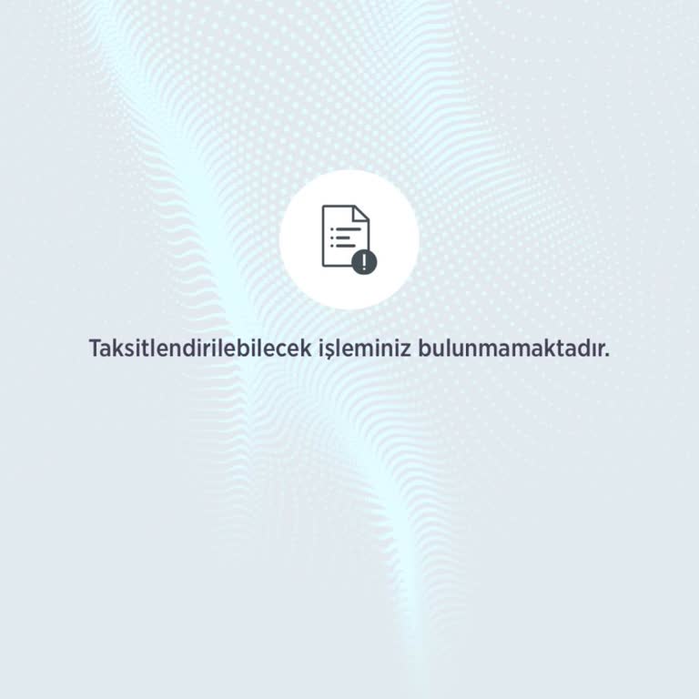 Mobil Bankacılıkta Taksitlendirme Sorunu