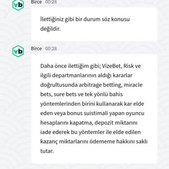Vizebet Sitesinde Kazanç Sorunu