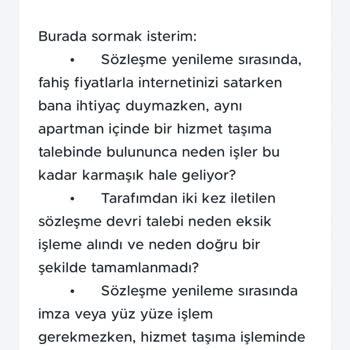 Turkcell Hizmet Taşıma Ve Sözleşme Devri Sorunları