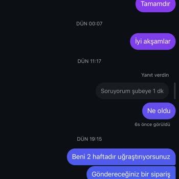 Eksik Ürün Ve İlgisizlik