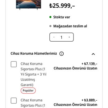 Media Markt'ta İndirim Sonrası Fiyat Farkı İadesi Talebi