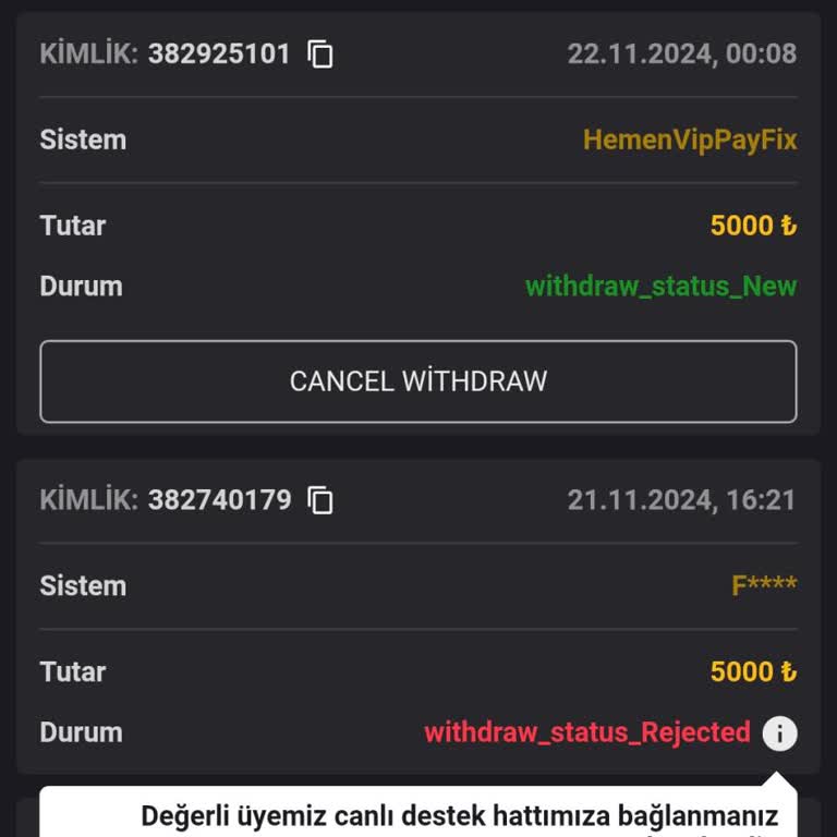 Elitbahis'te Çekim Sorunları Ve Müşteri Hizmetleri Hayal Kırıklığı