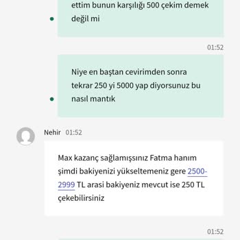 Deneme Bonusu İle İlgili Memnuniyetsizlik