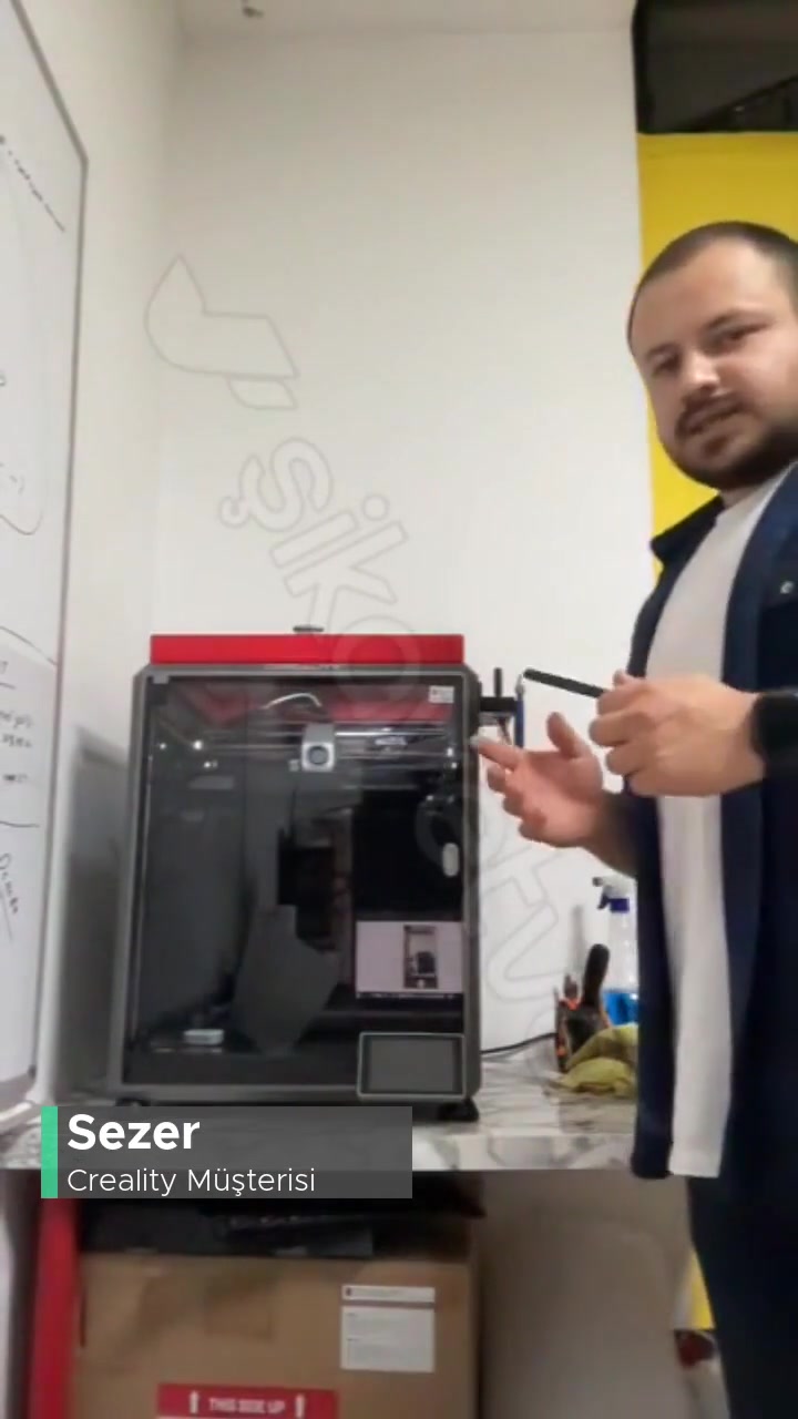 Creality K1 Max Sıkıntılı! videonun kapak resmi