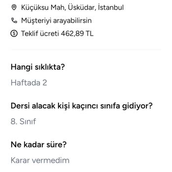 Armut.com'da Teklif Ücreti Sorunu