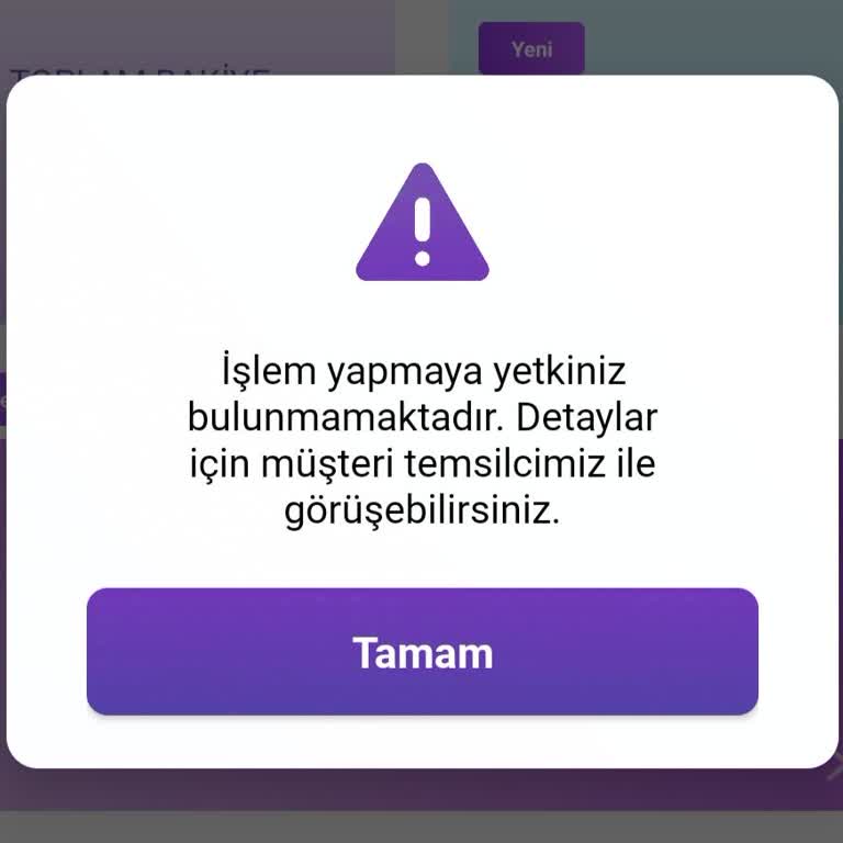 Sipay Hesabında Onay Bekleyen İşlemler