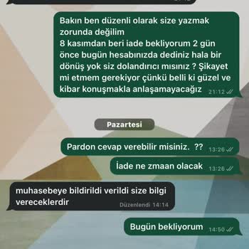 İade Sürecinde Mağduriyet