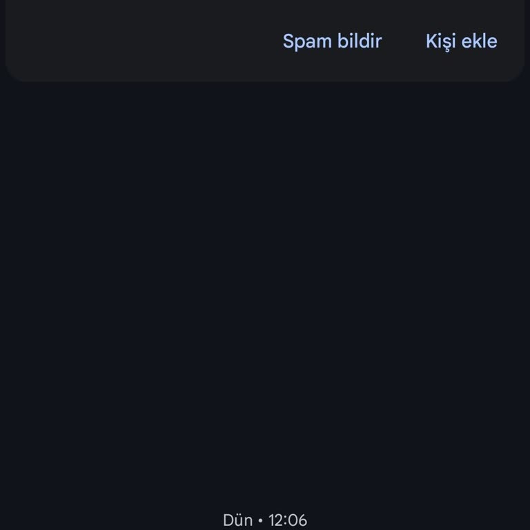 Yanıltıcı Mesajla Rahatsız Edilme