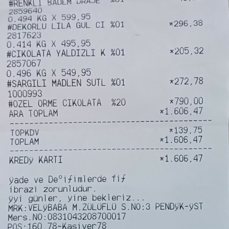 Bozuk Çikolata Ve Yetersiz Çözüm