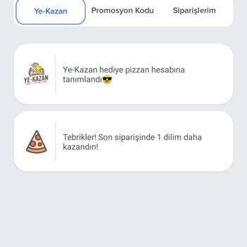 Hediye Pizza Tanımlama Sorunu