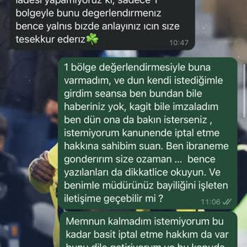 Hijyen Sorunu Ve İade Sürecinde Memnuniyetsizlik