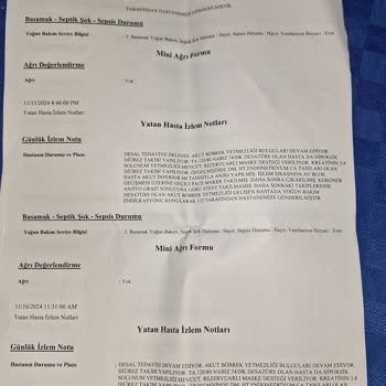 Yoğun Bakımdan Sonra Ücretli Tedavi Şoku