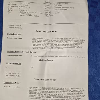 Yoğun Bakımdan Sonra Ücretli Tedavi Şoku