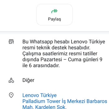 Lenovo Servisinden Yanıtsız Kalan Yardım Çağrısı