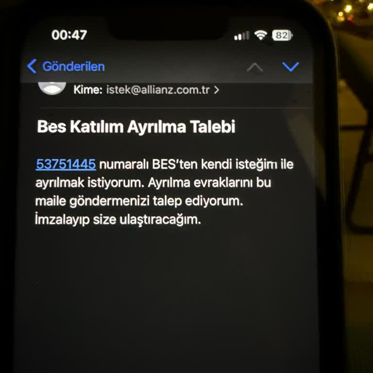 Allianz BES'ten Ayrılmak İçin Zorlu Süreç
