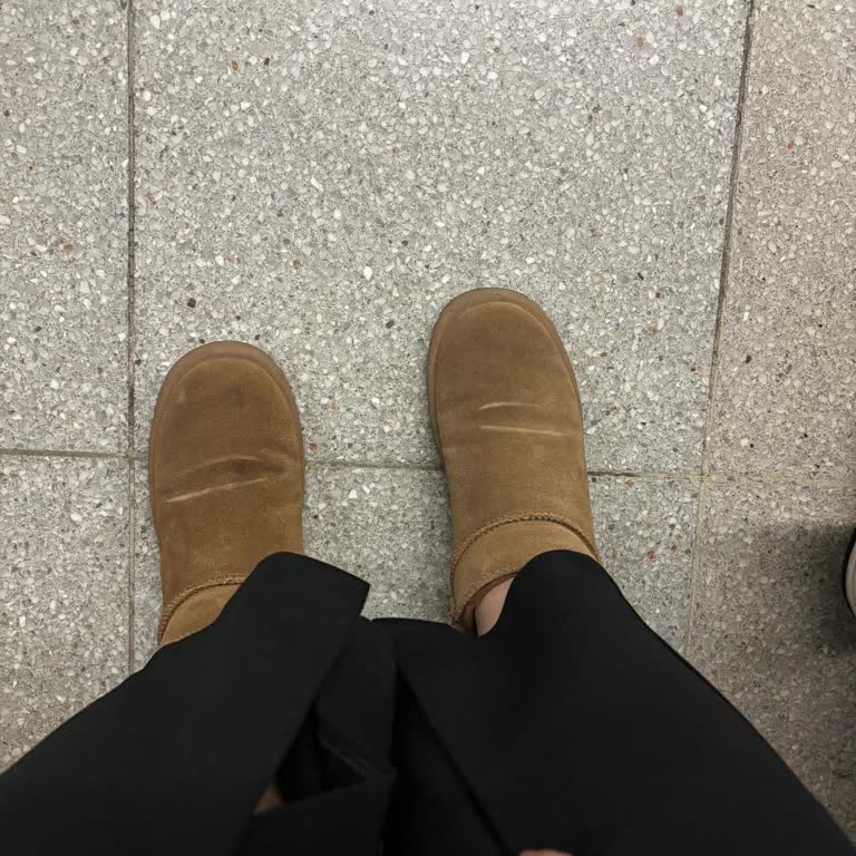 Oysho'dan Aldığım Ugg Botlarda İz Problemi