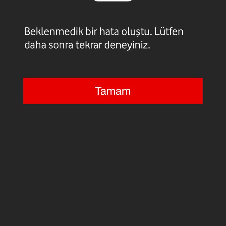 Vodafone Mobil Ödeme Limiti Sorunu Ve Çözüm Eksikliği