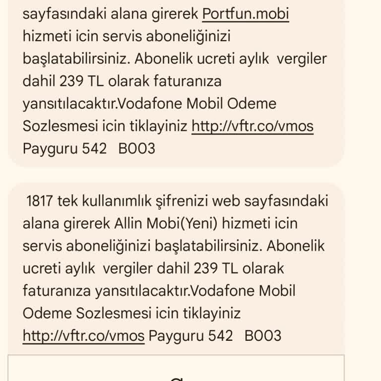 Onay Vermediğim Abonelik Ücreti Şoku