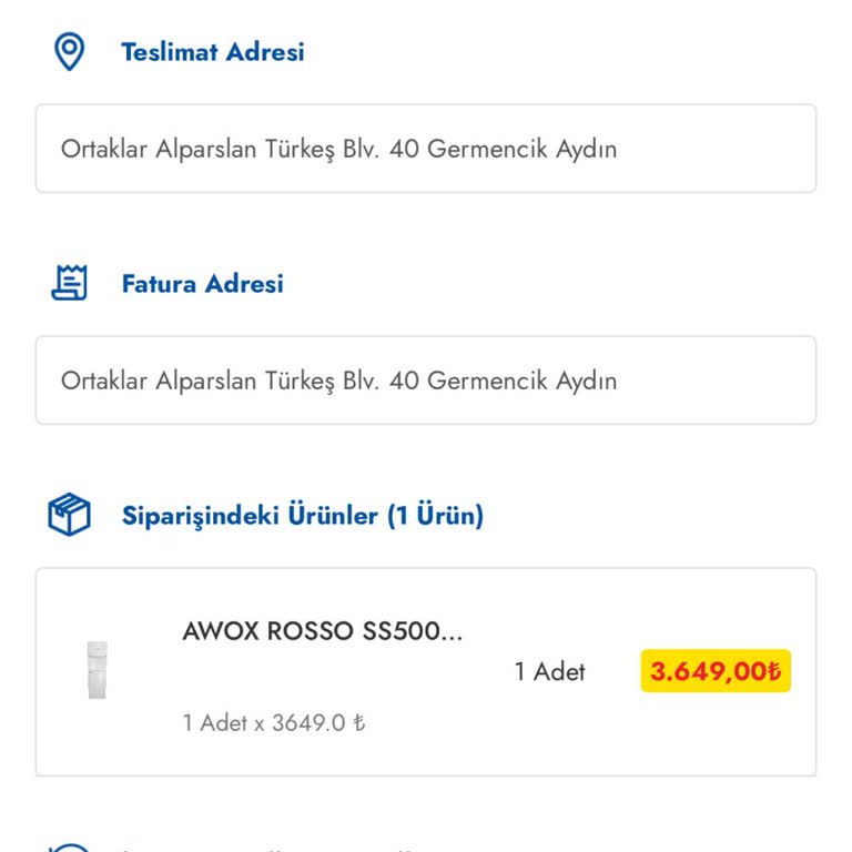 İade Edilemeyen Su Sebili Ve İletişim Sorunları