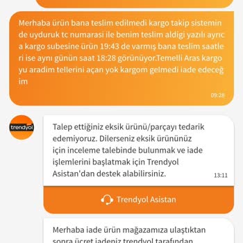 Kayıp Kargo Ve Yanıltıcı Teslimat Sorunu