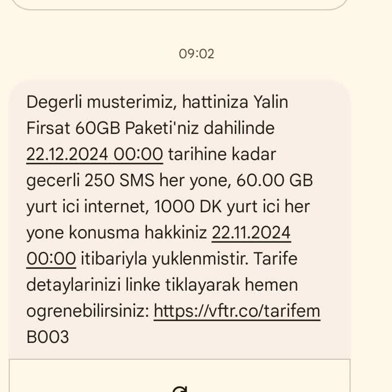 Onayım Olmadan Yeni Paket Yüklenmiş