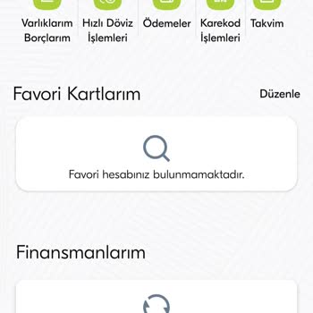 Türkiye Finans Bankası'nda Finansman Borcu Görüntüleme Sorunu