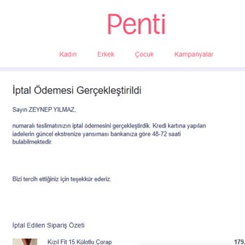 İndirimli Ürünlerimin İptali Ve Mağduriyetim