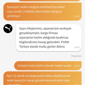 Trendyol'dan Aldığım Puma Ayakkabı Hediye Krizi