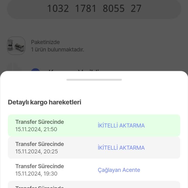 Kargom 7 Gündür İstanbul'da Bekletiliyor