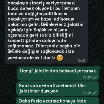 Ürün Kalitesi Ve İade Sürecinde Yaşanan Sorunlar