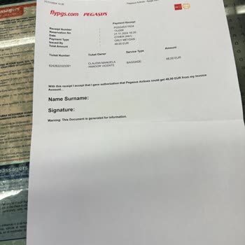 Bagaj Ücreti Ve Hasarlı Eşya Sorunu