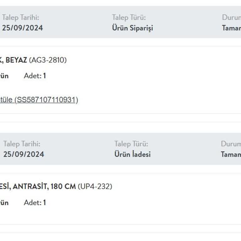 Kargoda Kaybolan Ürünler Ve Kötü Müşteri Hizmeti Deneyimi