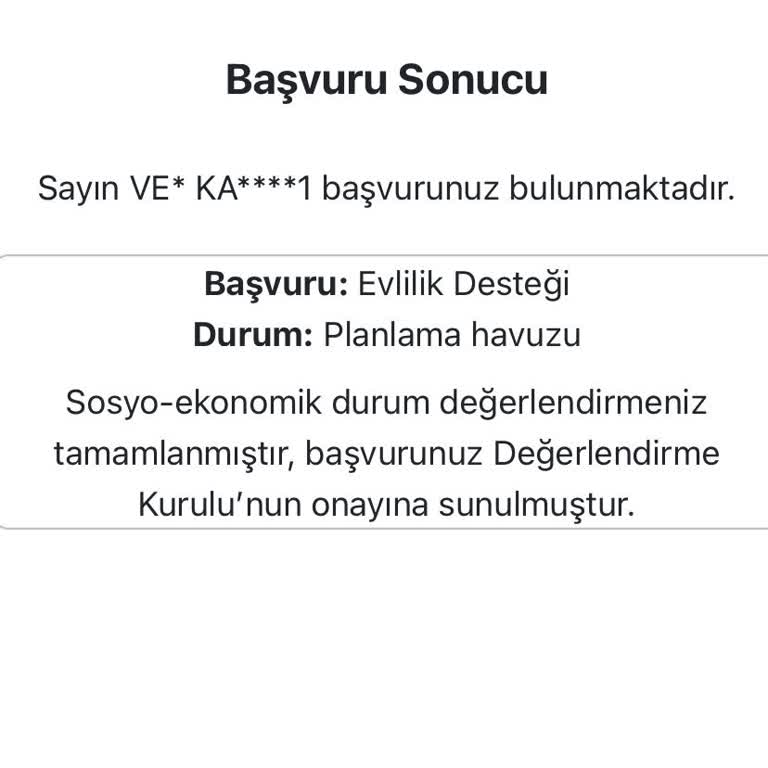 Evlilik Desteği Başvurusunun Uzun Süreli Bekleyişi