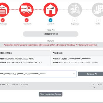 Kurye Teslimatında 18 Günlük Mağduriyet