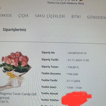 Geç Teslimat Ve Yanlış Ürün: Hayal Kırıklığı Yaratan Çiçek Siparişi