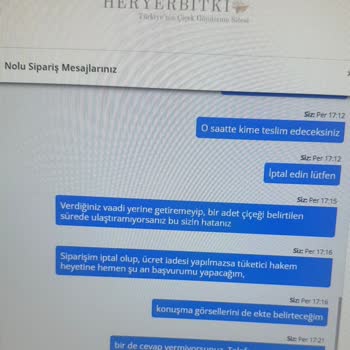 Geç Teslimat Ve Yanlış Ürün: Hayal Kırıklığı Yaratan Çiçek Siparişi