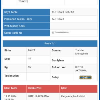 11 Gündür Teslim Edilmeyen Kargo Sorunu