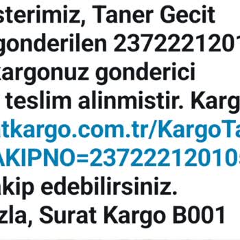 11 Gündür Teslim Edilmeyen Kargo Sorunu